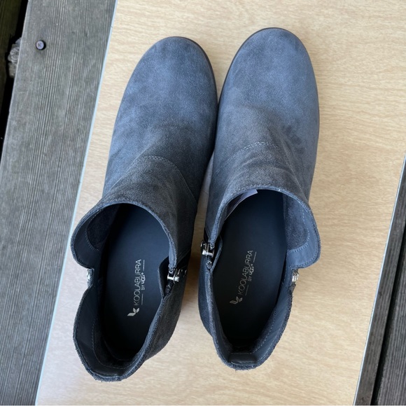 Koolaburra By Ugg Sofiya Stone Gray Ankle Booties Sz 10 - Picture 13 of 14
